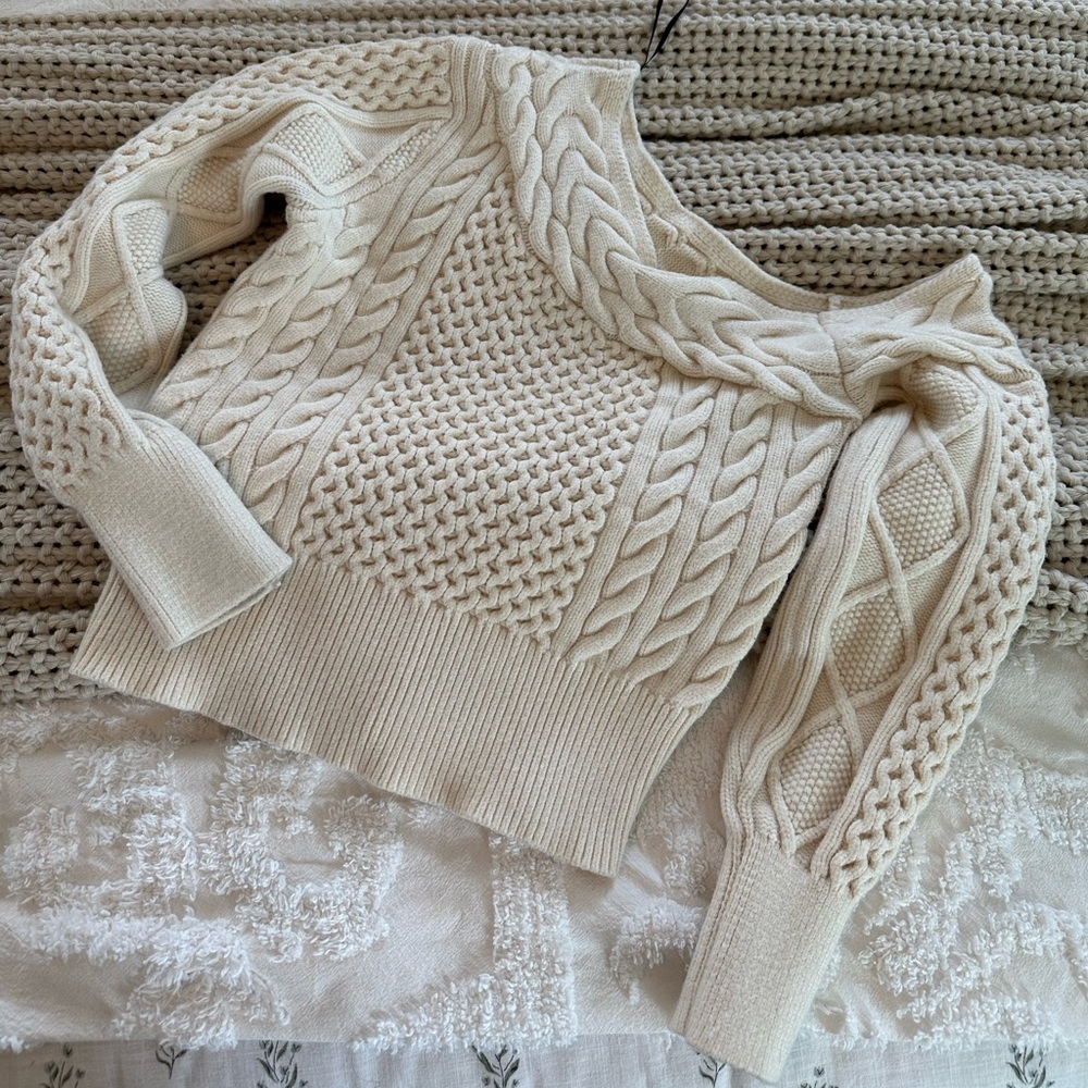 Forever 22 off the shoulder sweater